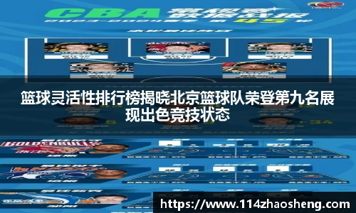 篮球灵活性排行榜揭晓北京篮球队荣登第九名展现出色竞技状态
